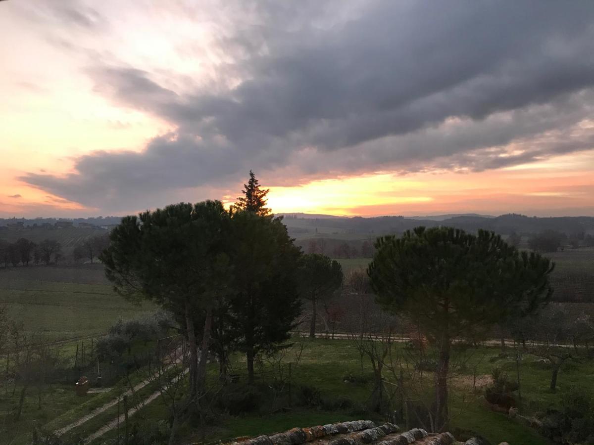 Il Saragio Villa Abbadia di Montepulciano Luaran gambar