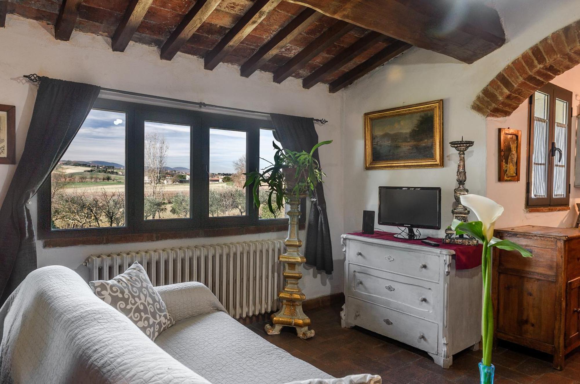 Il Saragio Villa Abbadia di Montepulciano Luaran gambar