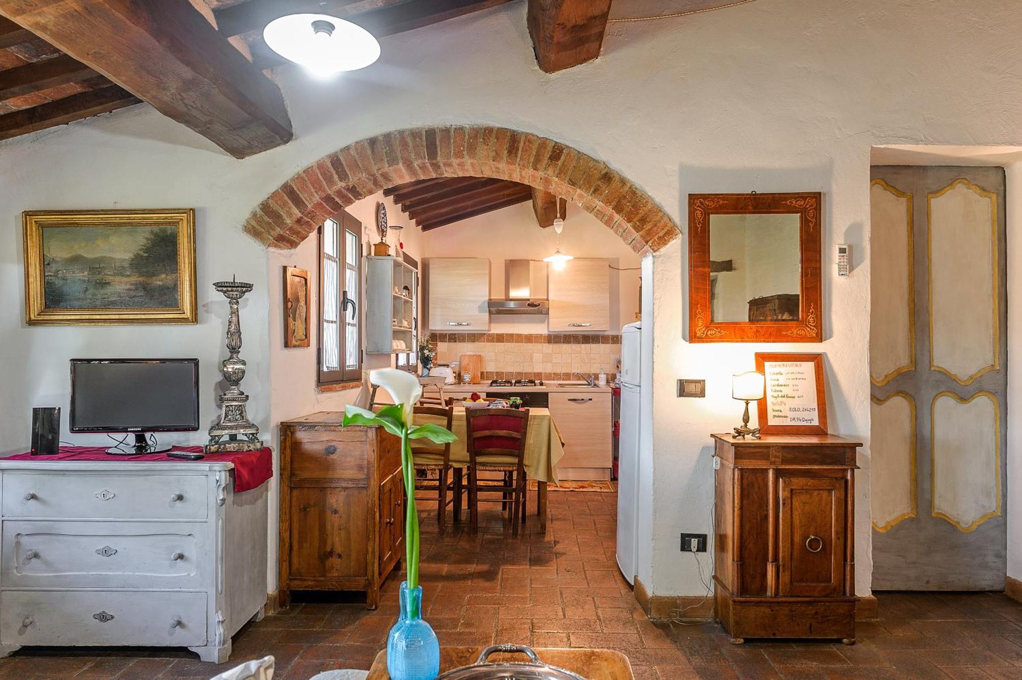 Il Saragio Villa Abbadia di Montepulciano Luaran gambar